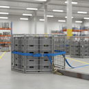 Light Slate Gray Premium Endless Ratchet Strap 50mm x 8m - 5000kg Capacity