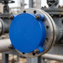 10" Class 150 Flange Stud Hole Insert - Blue LDPE (view 2)