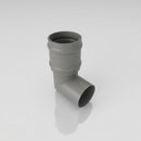 76mm Diameter Traditional Aluminium Downpipe Bends 92.5° & 112.5° — RAL 7036 / 92.5 Degrees