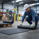 Dim Gray Premium Lightweight Anti-Slip Matting for Versatile Flooring Solutions