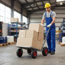 Premium 11 Inch Pneumatic Wheel with 25mm Roller Bearing - 2 Pack for Wheelbarrow and Hand Trolley