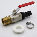 1" BSP Outlet Tap Kit with Lever Tap and Hose Tail (view 2)
