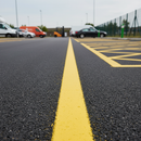Dark Slate Gray Heavy Duty Chlorinated Rubber Road Line Paint 5L - Yellow