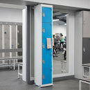 5-Door Metal Storage Locker with Cam Lock