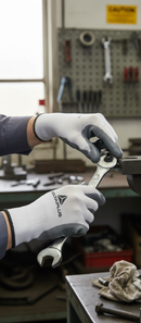 Dark Slate Gray High-Performance Safety Gloves with Foam Nitrile Coating - Multiple Sizes Available