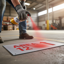 Slate Gray Premium Stencil Spray Paint Aerosol 400ml - Red Color