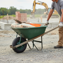 Premium 14 Inch Flat Free Wheelbarrow Wheel for Heavy Duty Use with Puncture-Proof Foam-Filled Design and Universal Fit