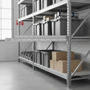 Light Slate Gray Premium Galvanised Steel Angle Profile 23.5 x 23.5 x 1.5mm x 1m