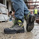 S3S ESD Safety Boot with Slip Resistant Outsole - Black