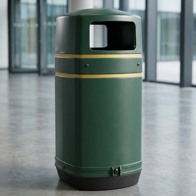 90 Litre litter bin polyethylene UV stabilised