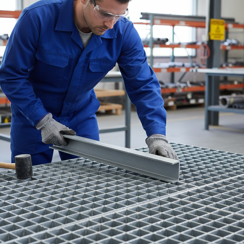 Dark Slate Gray Heavy Duty U Profile for Grating - Corrosion Resistant and Durable