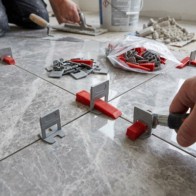 Tile Levelling Base Clip 2mm Joint – 250 Pack