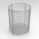 Circular Wire Basket 152 Litre with Ground Fixing Legs (view 2)