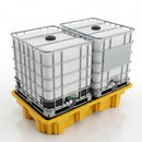 Double IBC Spill Bund with Grate – 1100L Capacity, 4000kg Load (view 2)