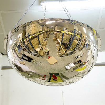 450mm Diameter PMMA Half Sphere 360° Panoramic Ceiling Surveillance Mirror