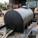 8000 Litre Horizontal Polyethylene Water Tank with 2" BSP Outlet