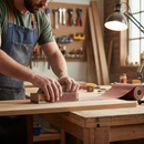 Dark Slate Gray Premium Sanding Paper Roll 115mm x 5m - 80 Grit - Heavy Duty