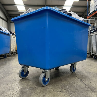 400 Litre Tapered Mobile Truck with 75mm Castors