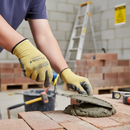 Rosy Brown 7" Premium Soft Handled Gauging Trowel - Industrial Grade Mixing Tool