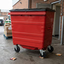820 Litre Wheeled Waste Bin with Sump Base
