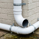 Downpipe Bend 92½° Arctic White