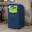 140 Litre Recycling Bin with Propeller Aperture – Mixed Waste