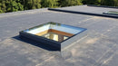 Flat Glass Square Rooflight 1000x1000mm with Kerb