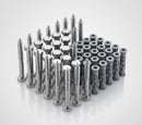 M8 x 70mm Hex Head Coach Screws, Stainless Steel (Pack of 50) (view 2)