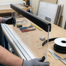 U-Profile Rubber Edge Protector 19x10.4mm for 2mm Panels - 50m EPDM