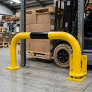 350 x 750mm removable steel collision protection guard