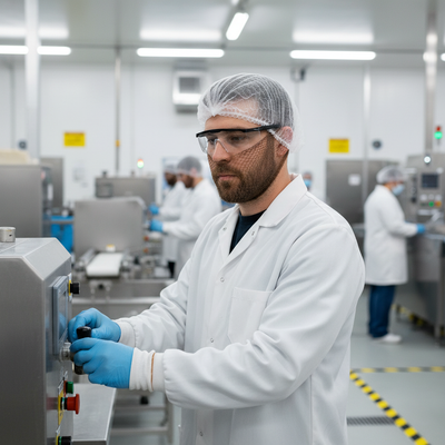 Disposable Beard Mesh Snood Box of 12 - Professional Quality