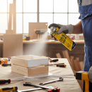 Rosy Brown Premium All Purpose Acrylic Gloss Spray Paint 500ml - White