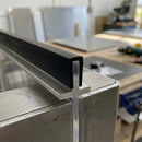 Square Rubber Edge Protector 22x10mm for 3mm Panels - 5m EPDM (view 2)