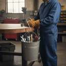 Dark Slate Gray Heavy Duty Galvanised Bucket Hook - 180mm - Maximum Load 20kg