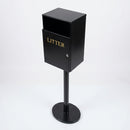 30 Litre Post Mountable Steel Litter Bin (view 2)