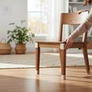 Premium L-Shaped Felt Pads - Pack of 8 Natural Beige 38mm x 38mm Corner Protectors for Furniture and Walls