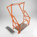 High Mezzanine Pallet Gate with Edge Protection Features (view 2)