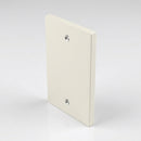 Aluminium Downpipe Access Plate 72x72mm — RAL 9010