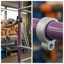 Dark Slate Gray Premium Heavy Duty Collar Key Clamp for Galvanised Tube Installation with Versatile Applications