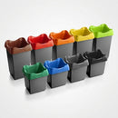 30–50 litre customisable plastic waste bin (view 2)