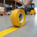 Yellow 50mm Heavy Duty Self-Adhesive Tape for Forklift Pathways
