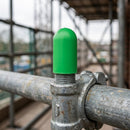 13mm Scaffold Stud Bolt Caps - Green LDPE (view 2)
