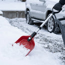 Telescopic Lightweight Snow Shovel with Storage Clip