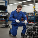 Dark Slate Gray Premium Heavyweight Boilersuit - Royal Blue with Multiple Pockets