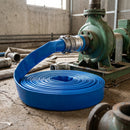 1" Blue PVC Layflat Delivery Hose – 100m Coil