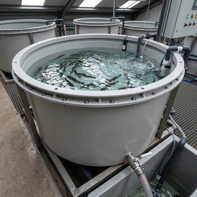 2700 Litre Fish Holding Tank with 1" Stainless Steel Outlet