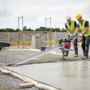 Light Gray Heavy Duty Concrete Screeder 3.6 Metre Beam for Efficient Leveling