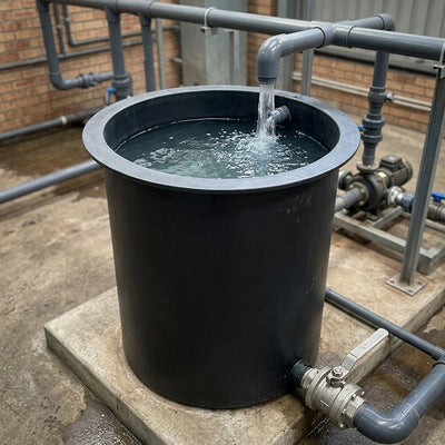 800 Litre Vertical Open Top Water Tank – UV Stabilised Polyethylene