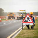 Gray Premium Supplementary Plate Q-Sign 750mm with Long Life Design