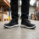 S3L Composite Toe Safety Shoe with Slip-Resistant Sole - Black